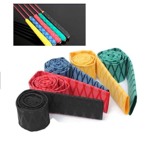Non-Slip Textured Heat Shrinkable Sleeve For Fishing Rod